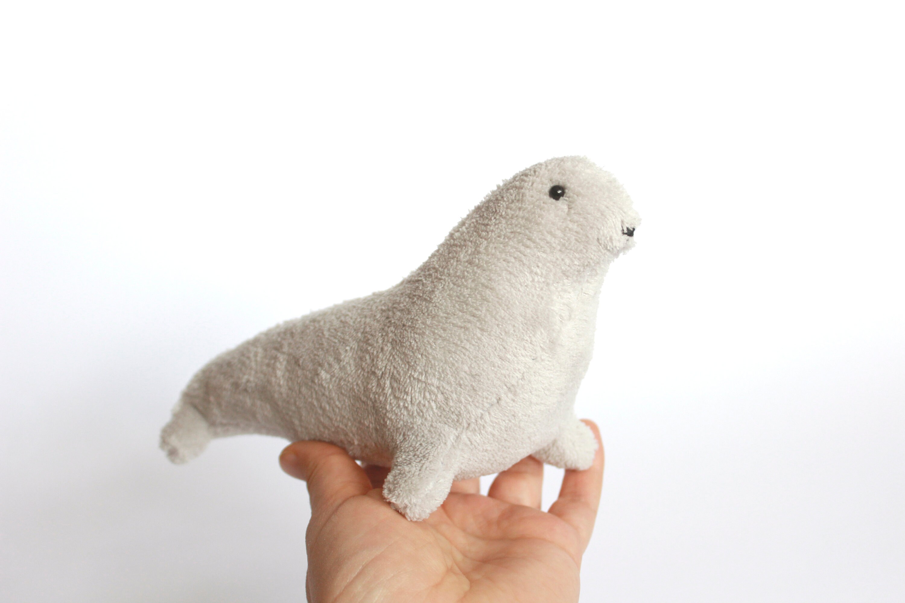 Seal stuffed animal plush toy Seal soft toy sea animals Etsy