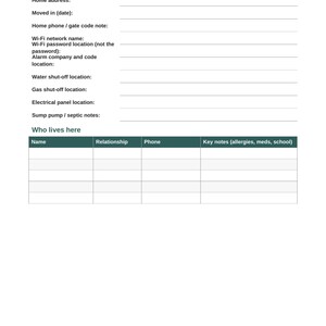 Home Management Binder Printable Bundle | Family Command Center, Cleaning Schedule, Home Maintenance Planner PDF | GoodNotes image 3