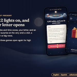 Long Distance Christmas Gift, Personalized Memory Game with Your Photos and Voice Notes, English or Spanish image 5