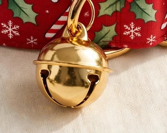 Gold Jingle Bell Add-On for Dog Collar - Ships Separately