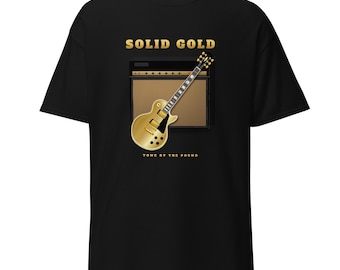 Solid Gold — Guitar Goldtop Amp Stack Tee