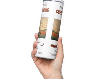 Coffee Loading Tumbler - Funny Do Not Disturb Coffee Tumbler