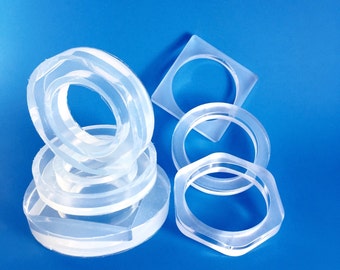 Silicone Bangle Molds, Resin Jewelry Making Set