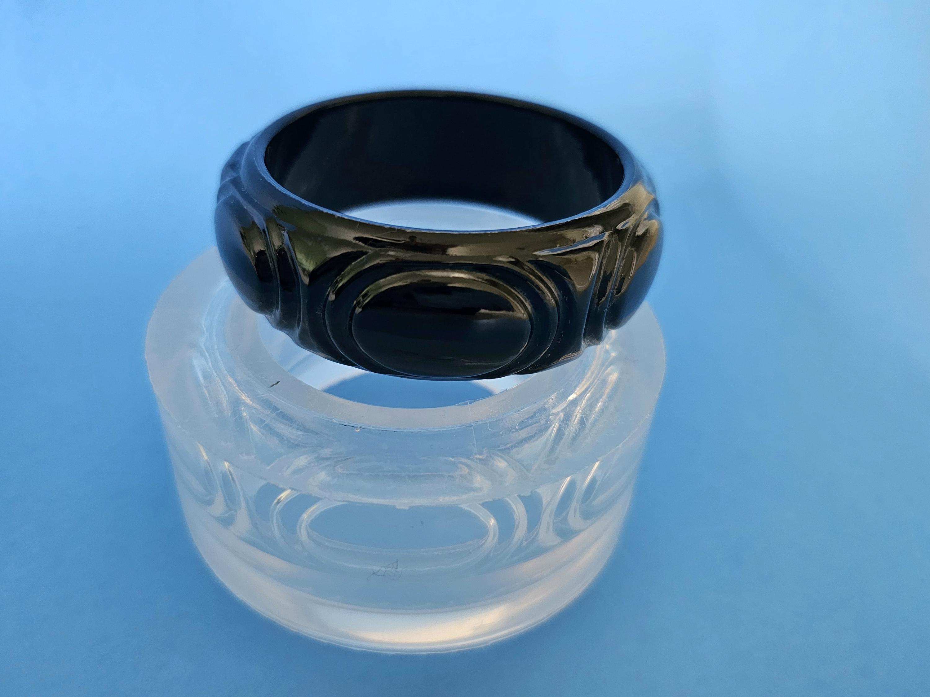 Bracelet clear silicone mold. Unique patterns shiny bracelet. Jewelry mold. (MB223)