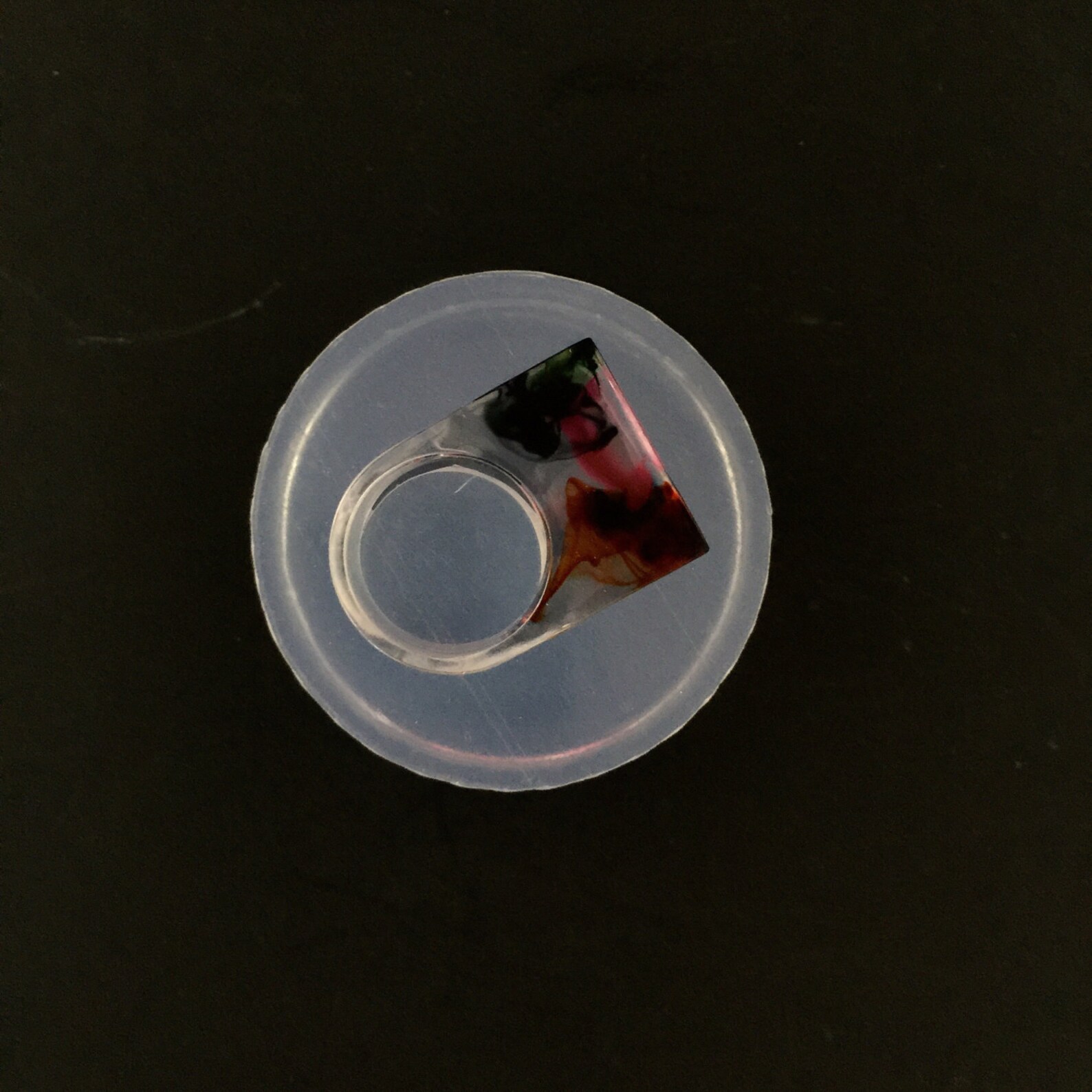 Ring Clea Silicone Mold. Ring Size US 7. Statement Ring. Resin Etsy