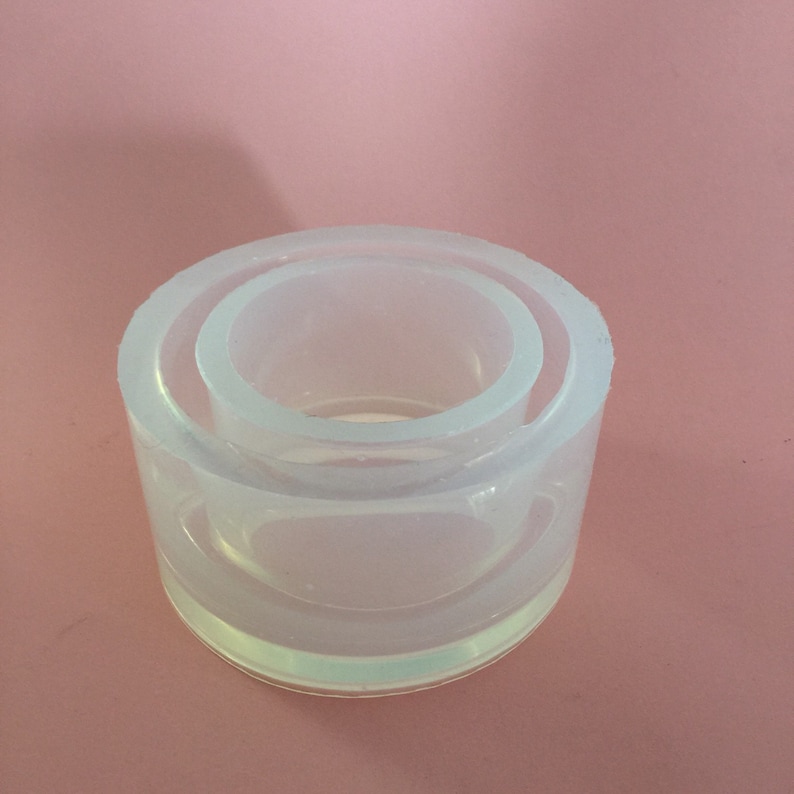 Wide Bangle Clear Silicone Mold Create Your Own Resin Etsy