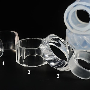 Bracelets, Cuffs Clear Silicone Rubber Molds, Create Your Own Bracelet.(MB095)