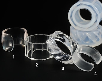 Bracelets, Cuffs Clear Silicone Rubber Molds, Create Your Own Bracelet.(MB095)
