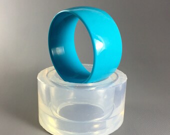 Mold. XS Wrist Size Clear Silicone Bangle Mold. Create Your Own Resin Jewelry (MB106)