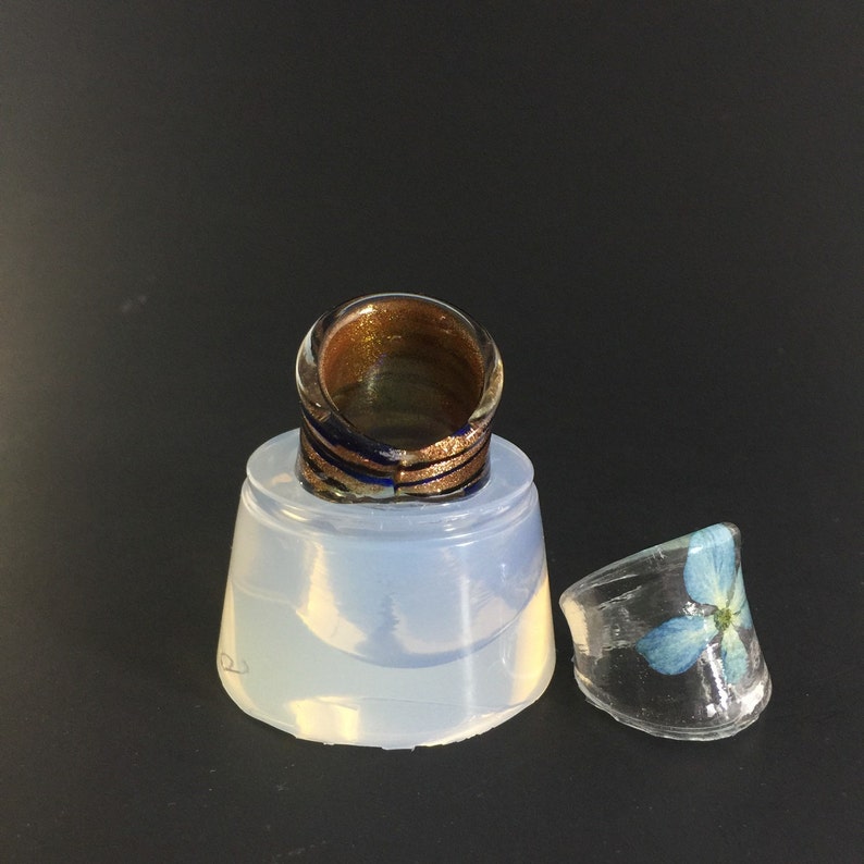 Wide Ring Clear Silicone Mold. Create Your Own Resin Jewelry. Etsy