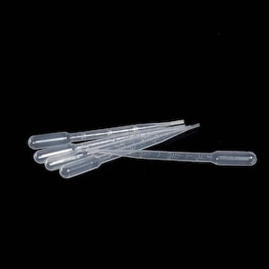 5pcs Large Pipettes, Soft Plastic Resin Jewelry Tools Disposable Pipettes Clear 15.6cm(6 1/8&quot;) x 1.3cm(4/8&quot;) new