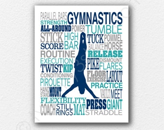 Boy's Gymnastics Poster, Male Gymnast Art, Boy's Gymnastics Coach Gift, Gymnast Poster, Boys Gymnastics Art, Men's Gymnastics Team Gifts