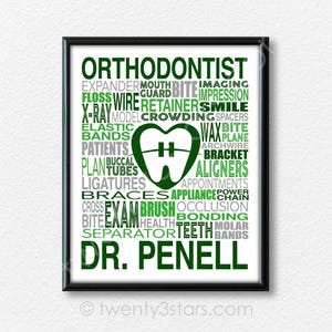 a green and white poster with a cross on it