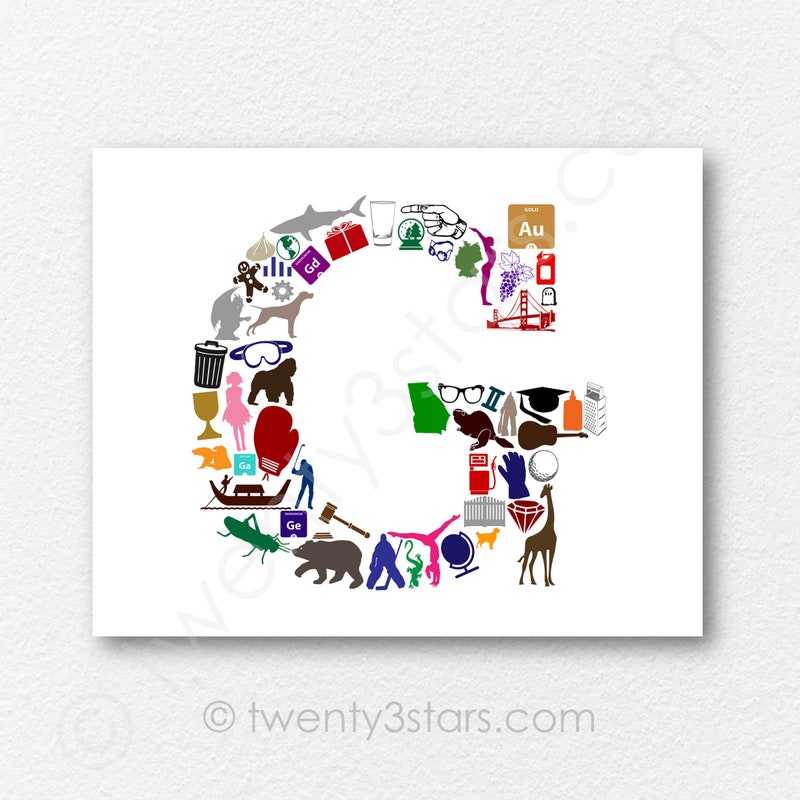 Metal Letter G - Etsy