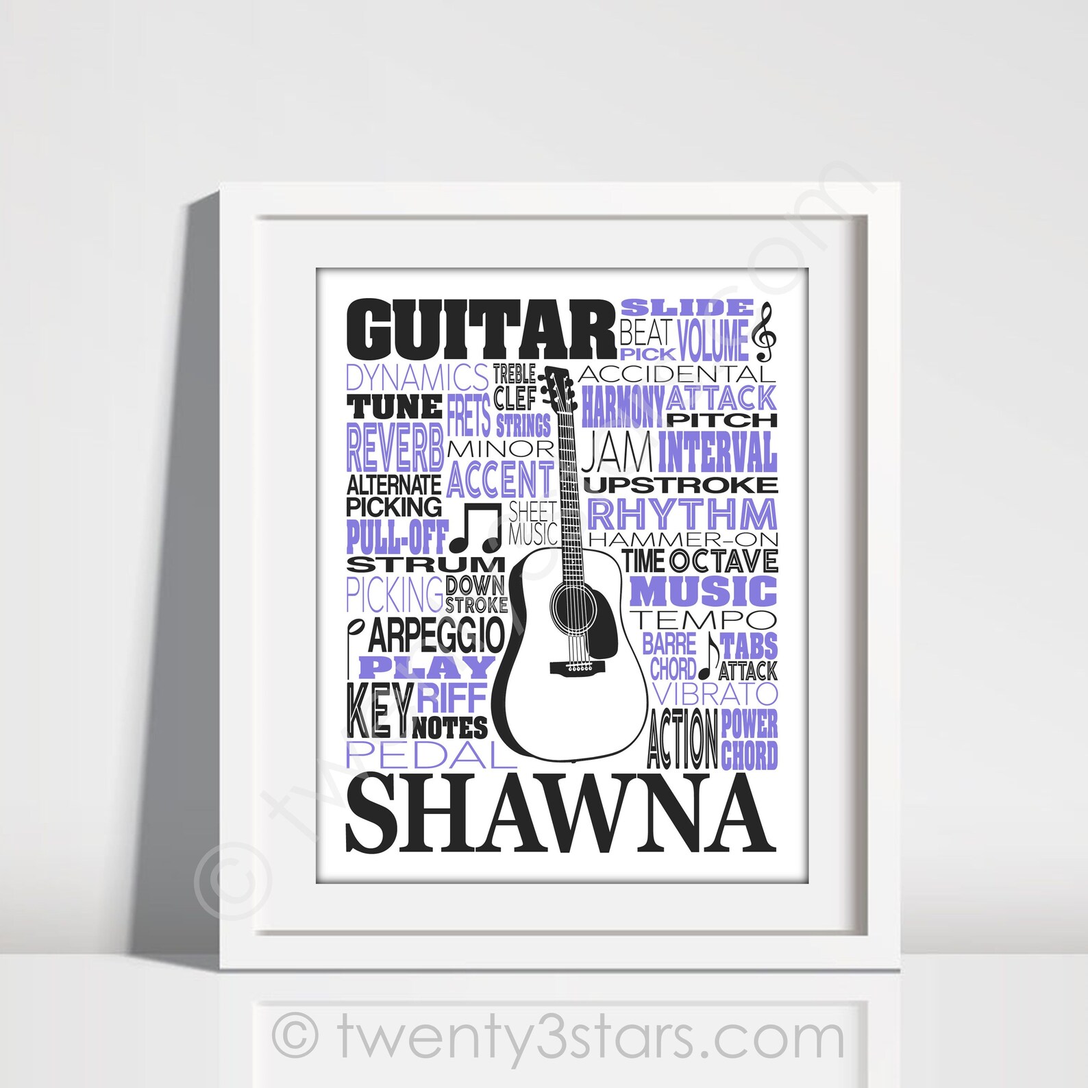 Bass Guitar Typography Gift for Bass Guitar Player Bass Etsy