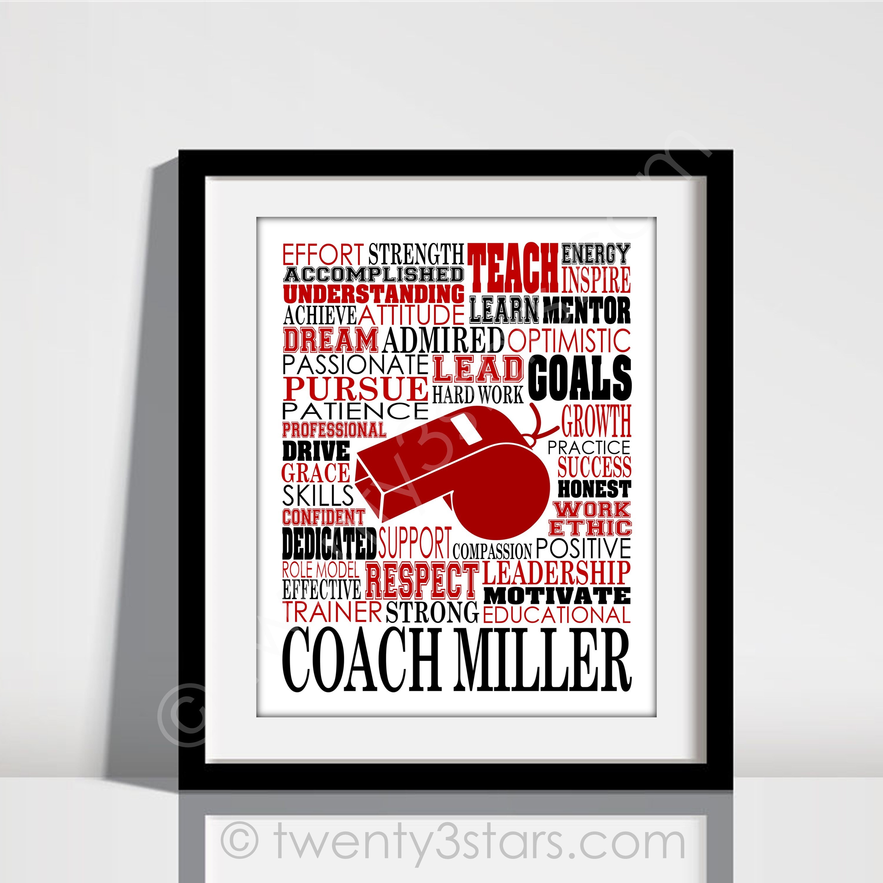 Coach Word Art Coaching Gift Teacher Poster Coach Art Gift Etsy