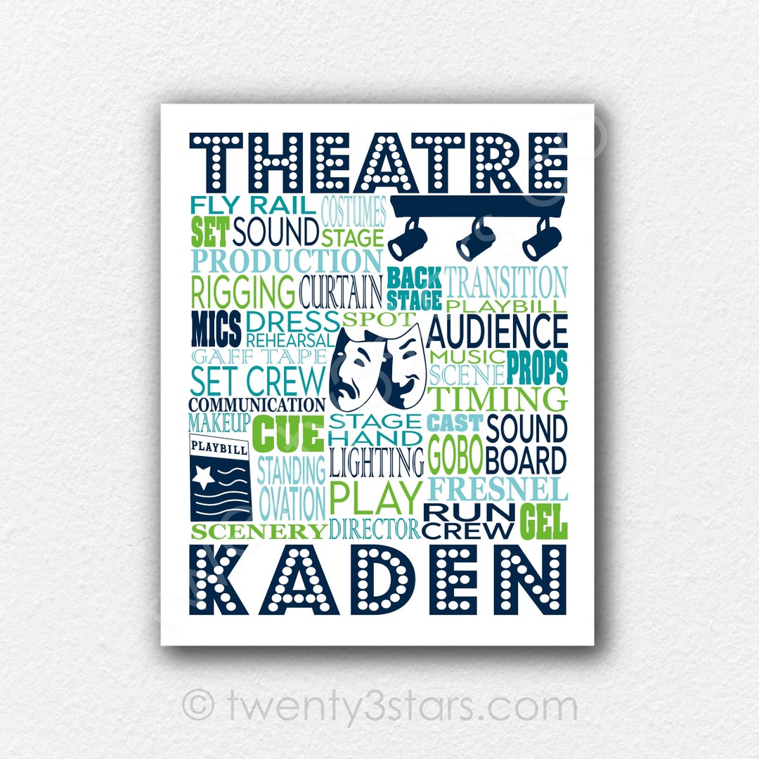 Theater Tech Face Mask Funny Stagehand Gft Stage Crew | Etsy