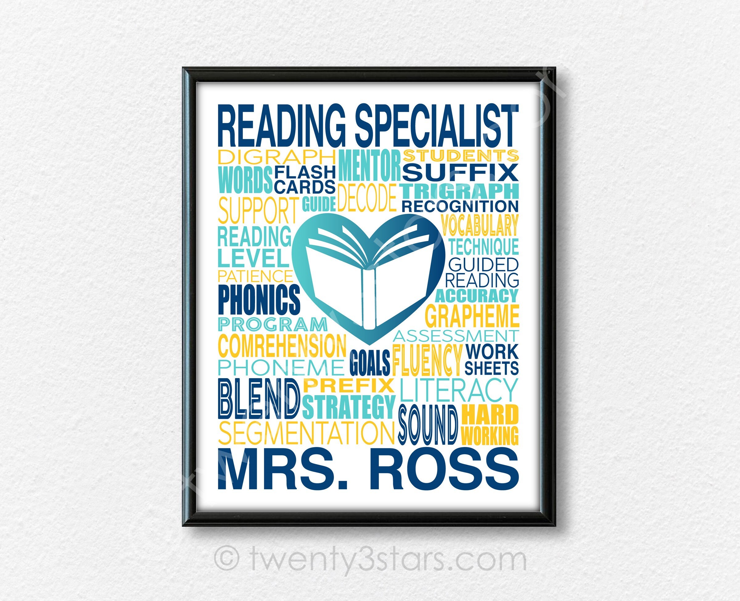 Reading word art