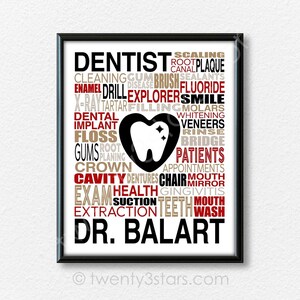 a black and white poster with a tooth on it