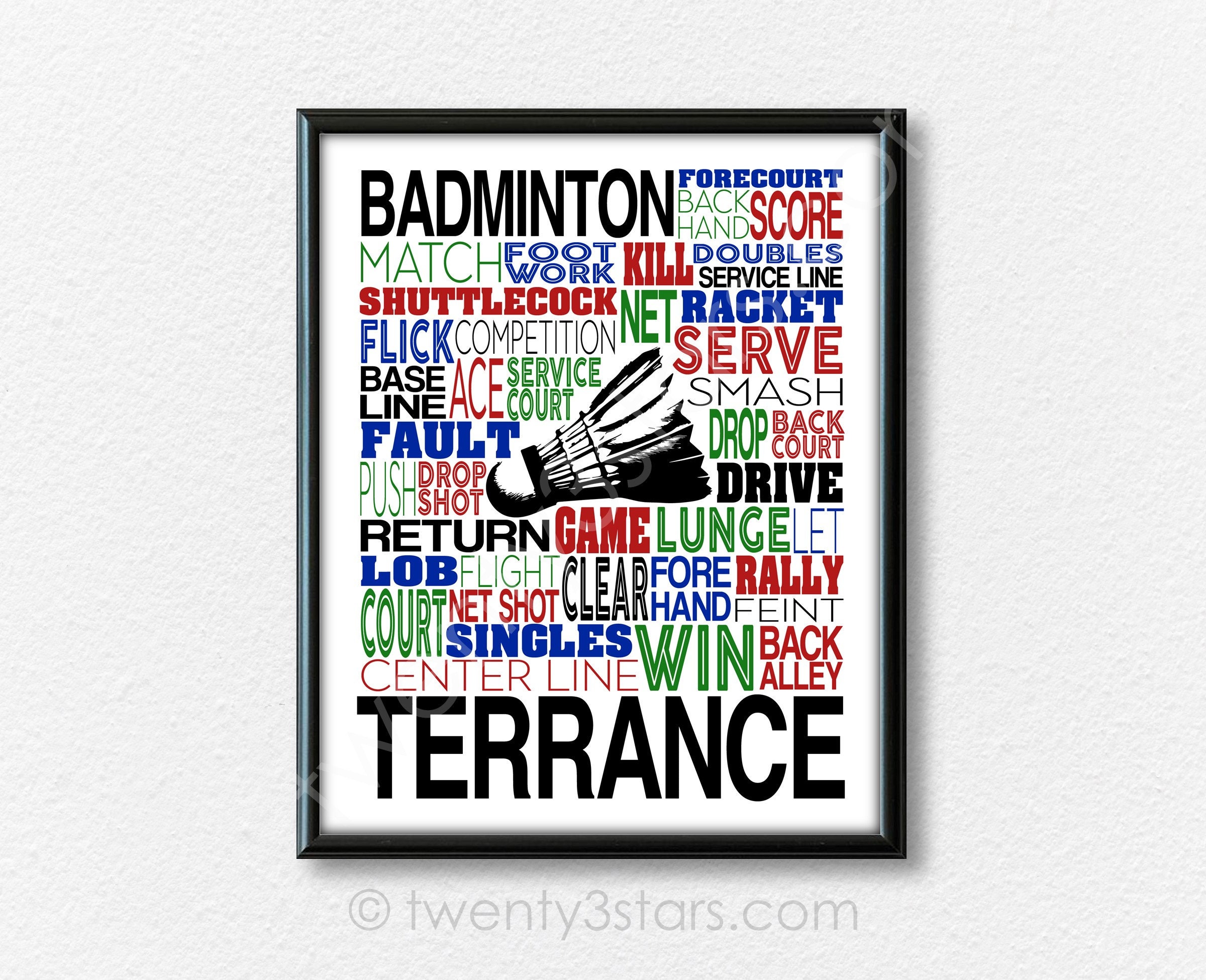 Badminton Word Art Badminton Art Tennis Art Badminton