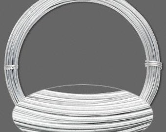 BULK (4) Silver Aluminum Wire 18 gauge Bendable Dead Soft Craft Wire Wrapping Wholesale Craft Jewelry Supplies Bulk Reel CrazyCoolStuff