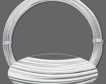Silber Blumen Aluminiumdraht 16 Gauge Bendable Dead Soft Craft Wire Wrapping Großhandel Handwerk Schmuck Lieferungen