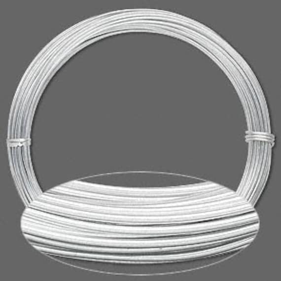 Silver Aluminum Floral Wire 16 gauge Bendable Dead Soft Craft Wire Wrapping Wholesale Craft Jewelry Supplies
