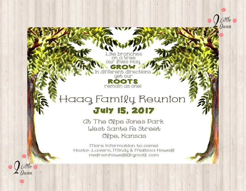 family-reunion-invite-trees-printable-digital-invitation-etsy