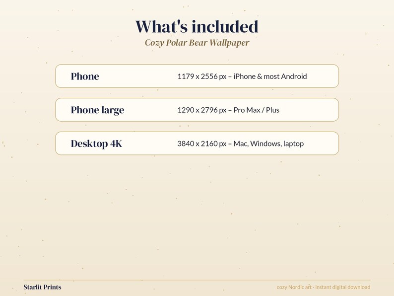 Telefoonachtergrond met ijsbeer, schattige achtergrond met noorderlicht voor iPhone, 4K bureaubladachtergrond met poolvos afbeelding 4