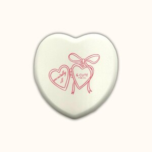 Heart-Shaped Pill Box | Mentally Ill & Design, Travel Pill Case image 3