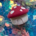 Red Mushroom Pill Box Pill Storage Mental Health