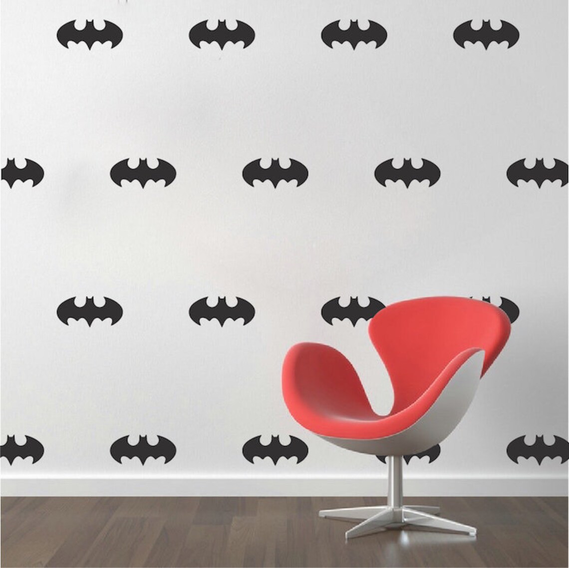 Batman Wall Decal Stickers Etsy