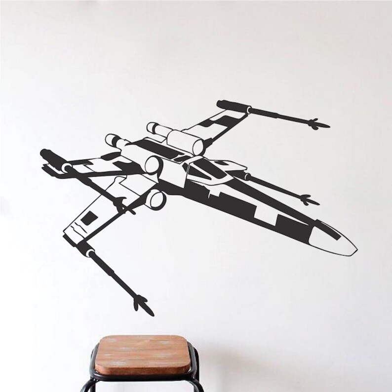 X Wing Star Wars Wall Decals g72 Star Wars Wall Vinyl Rebellion Wall Stickers