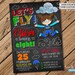 IFly Skydiving Invitation iFly Birthday Invitation Indoor | Etsy