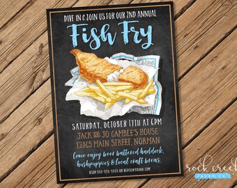 Fish Fry Etsy
