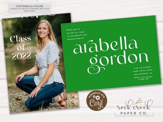 Graduation Celebration Invitation, Going Away Party, College Send Off Invitation, Digital Party Invitation, SAME DAY ACCESS Il_570xn
