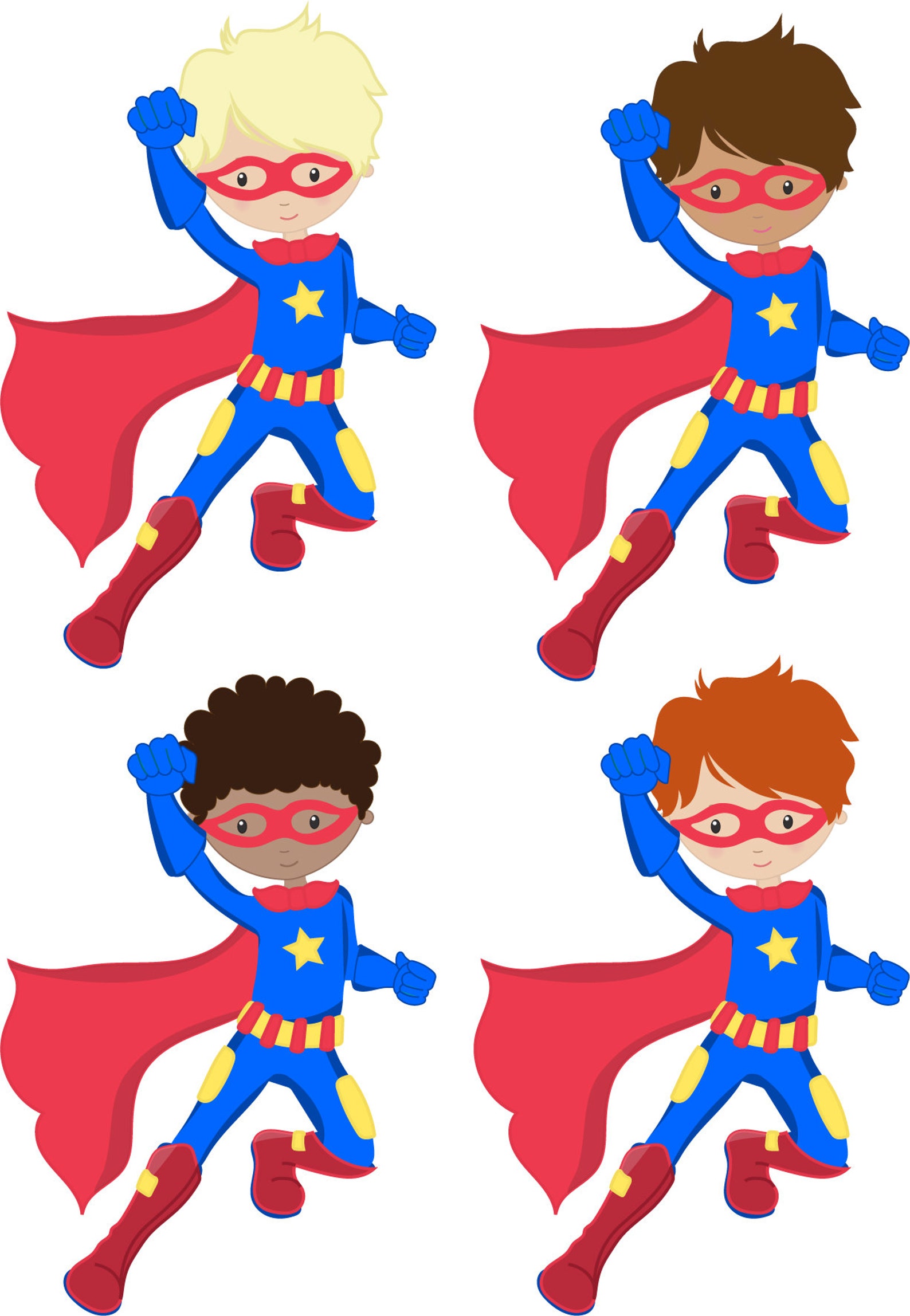 Superboy Birthday Invitation Superhero Party Super Kid - Etsy