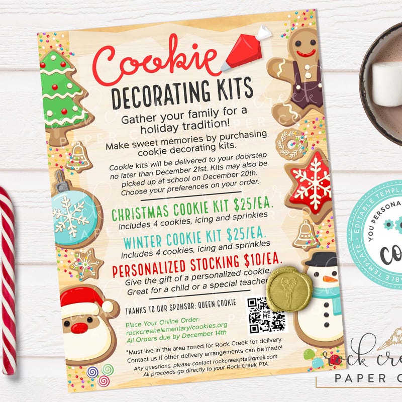 Cookie Kit Fundraiser - Etsy