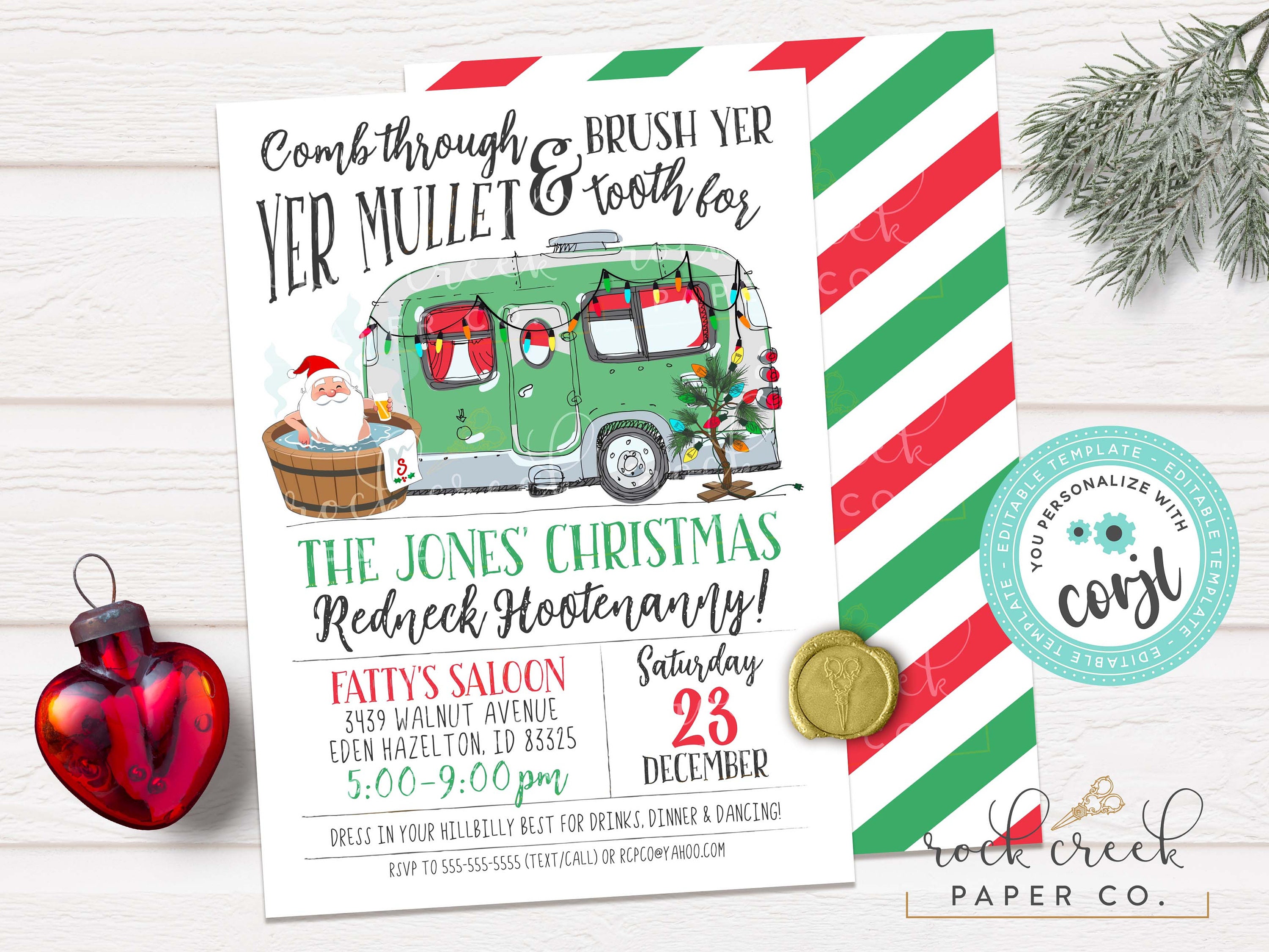 White Trash Bash Invitation Template Free 15 - casxaqg