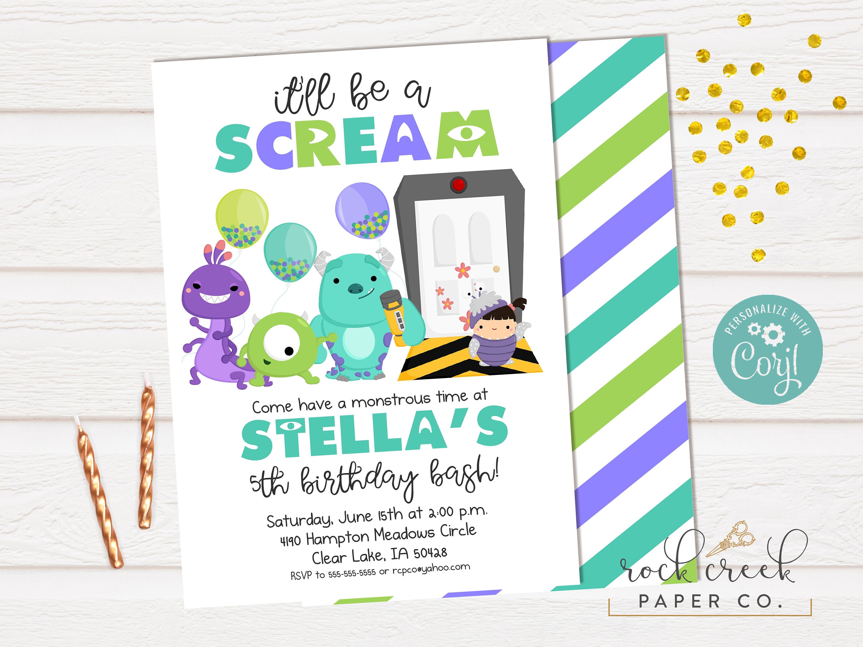 monsters-inc-birthday-invitation-monsters-inc-birthday-party-etsy