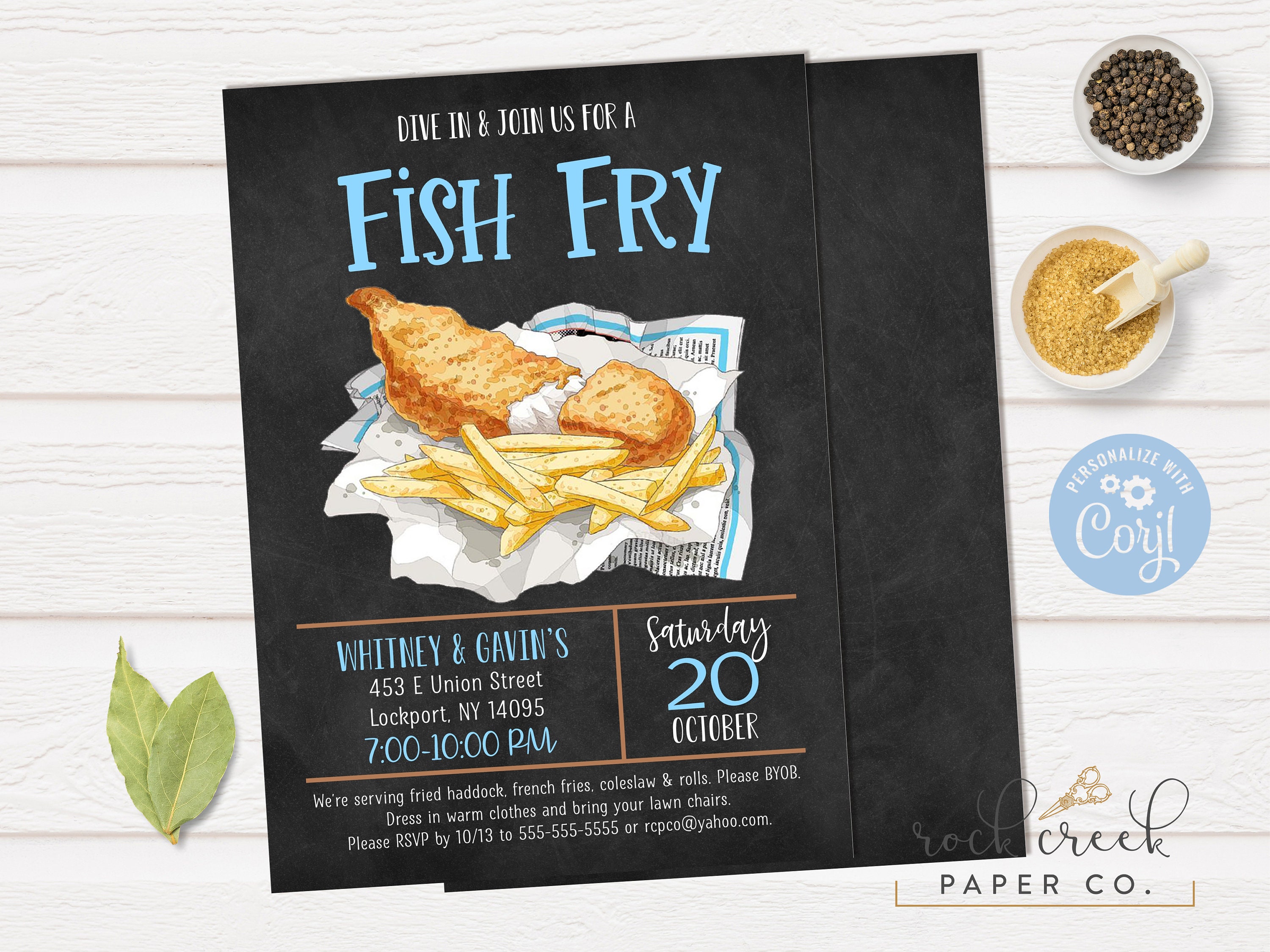 2Nd Chance Soul Food Fish Fry Menu - u723j2f