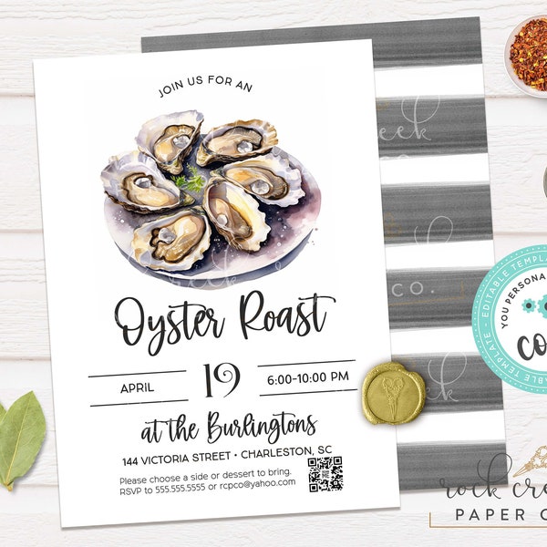 Oyster Roast Party - Etsy