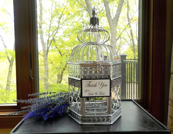 Bird Cage Baby Shower Card