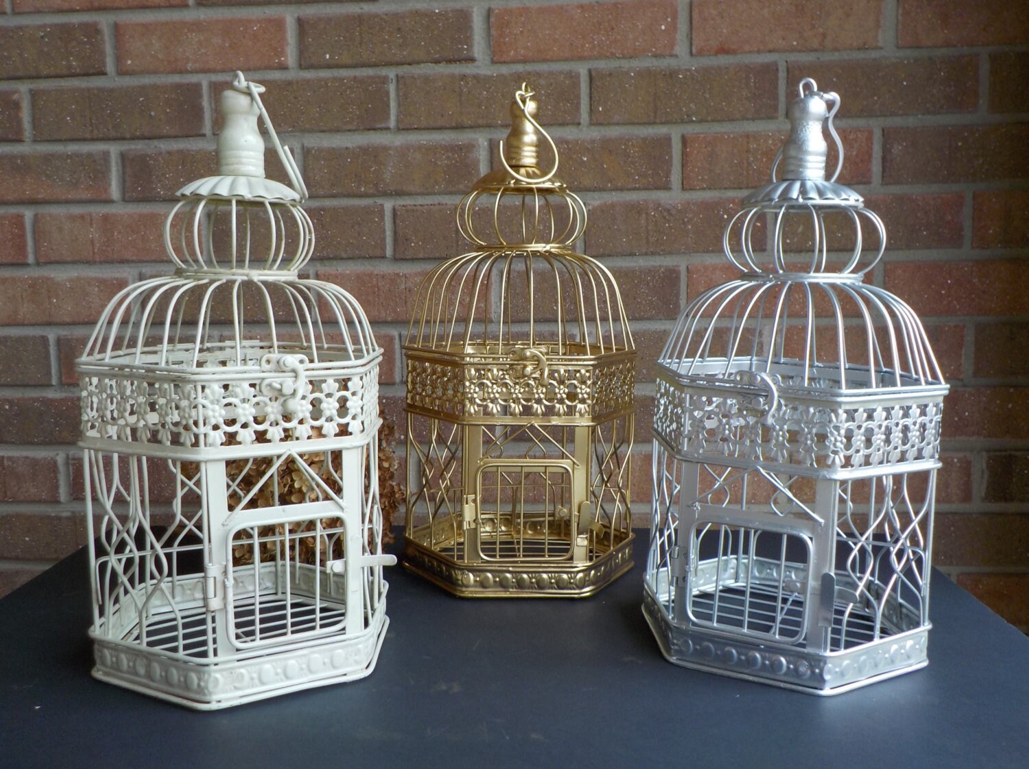 Bird Cage Bridal Shower Decor Baby Shower Decor Card Holder Etsy