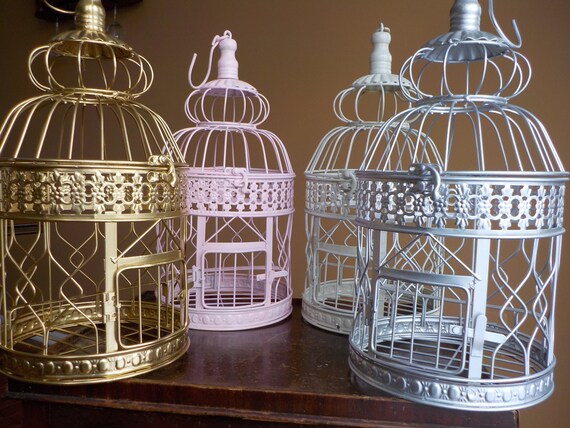 Cage à Oiseaux Douche Nuptiale Wishing Well Centre De Table De Mariage Cartes De Douche De Bébé Cartes De Mariage Couleurs Personnalisées