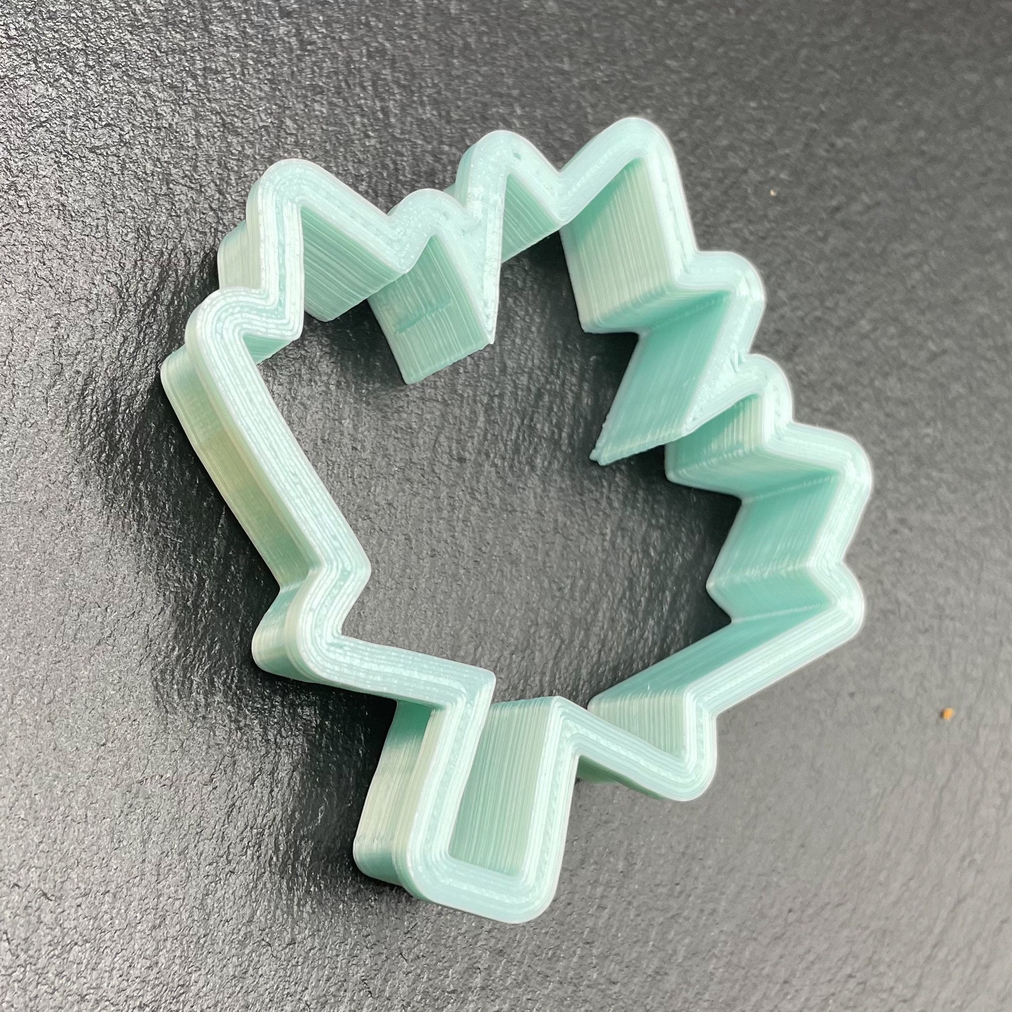 Maple Leaf Cookie Cutter STL File: 3D Print Template (digital Download ...