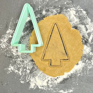 Christmas Tree Cookie Cutter: 3D Printed Pine Tree Outline