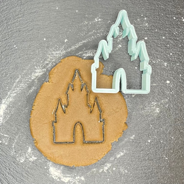 Royal Castle cookie cutter, fondant cutter, clay cutter 3D printed birthday fun