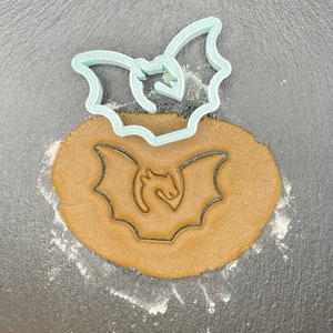 Drachen Ausstechform, Fondant Ausstecher, Ton Ausstecher 3D gedruckt mythische Reptil