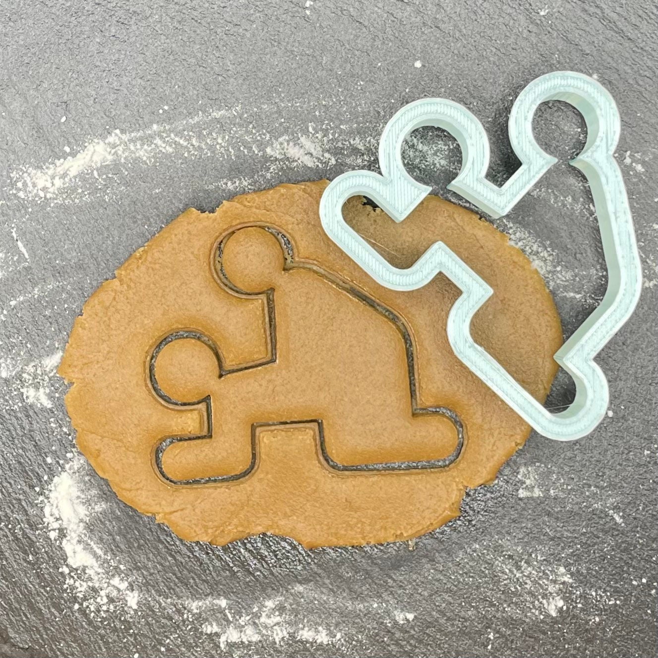 Hondje stijl sex positie cookie cutter fondant cutter klei